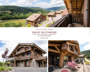 Chalet de standing, Jacuzzi, Sauna, vue Lac
